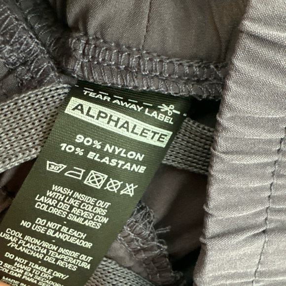 Alphalete Shorts Men’s Sz XL Performance Blue Elastic Waist Running - Picture 5 of 5